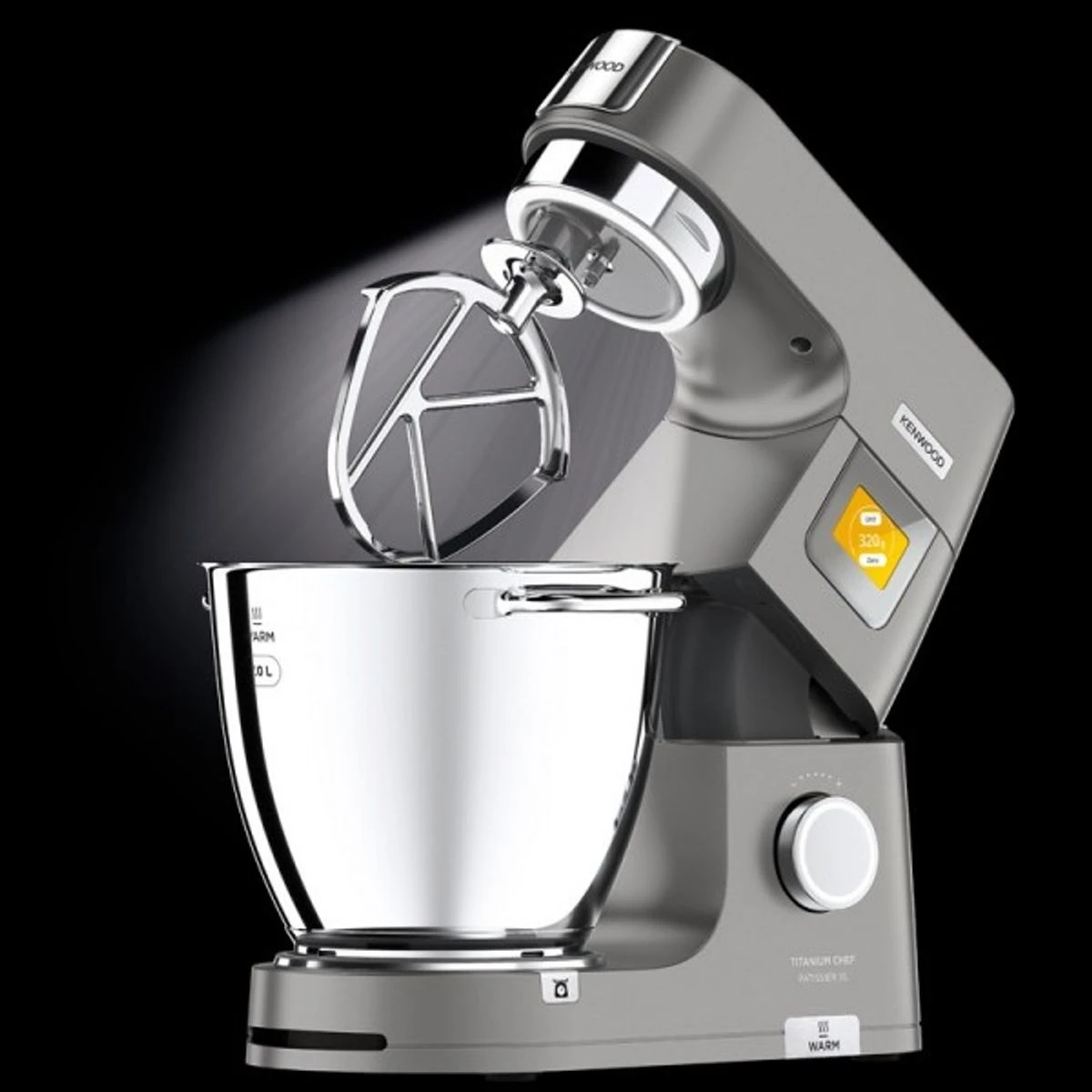 Robot Titanium Chef Pâtissier XL 1400W Kit Pâtisserie Systempro KENWOOD 2 Robot Titanium Chef Pâtissier XL 1400W Kit Pâtisserie Systempro KENWOOD – Image 2