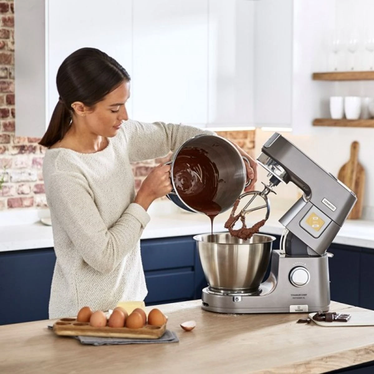 Robot Titanium Chef Pâtissier XL 1400W Kit Pâtisserie Systempro KENWOOD 1 Robot Titanium Chef Pâtissier XL 1400W Kit Pâtisserie Systempro KENWOOD