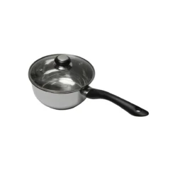 SAPHIR Casserole Inox Avec Couvercle Verre BAUMALU