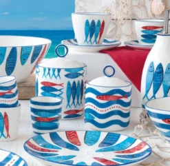 EASY LIFE SARDINE´S PARTY Coupelle Apéritive Sauce En Porcelaine D10 Cm EASYLIFE - Les 3 6 EASY LIFE SARDINE´S PARTY Coupelle Apéritive Sauce En Porcelaine D10 Cm EASYLIFE - Les 3 -Maison Cuisine Série sardine s party coupelle aperitive sauce en porcelaine d10 cm easylife les 3 2