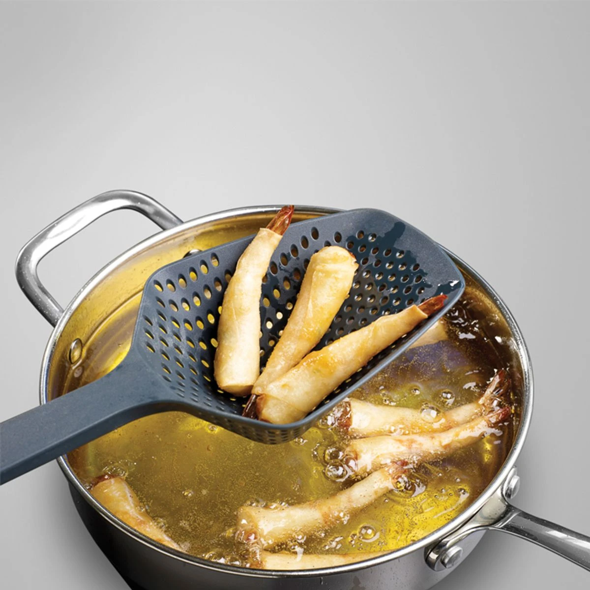 SCOOP Plus Passoire Cuillère Grand Modèle Joseph Joseph NOIR 2 SCOOP Plus Passoire Cuillère Grand Modèle Joseph Joseph NOIR – Image 2