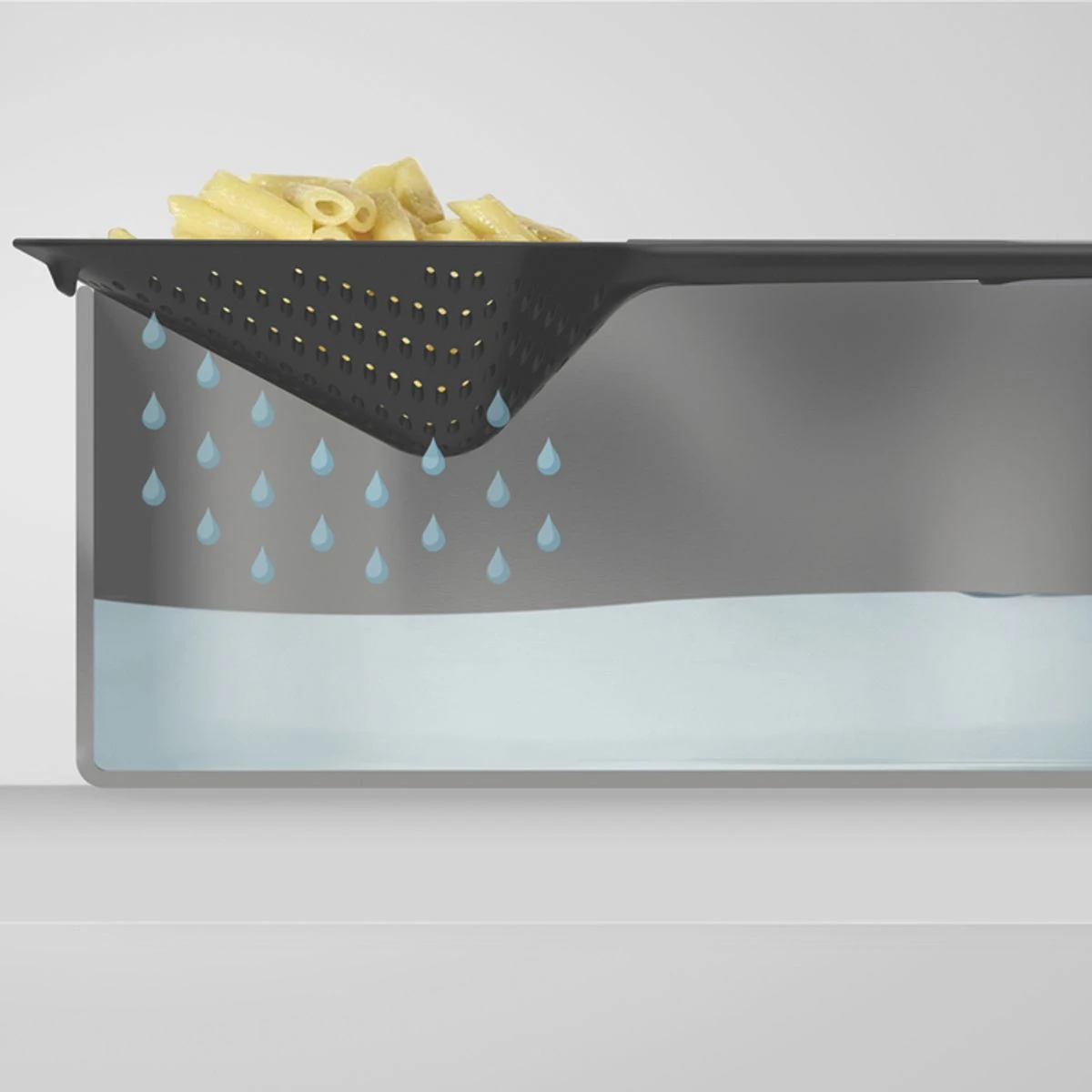 SCOOP Plus Passoire Cuillère Grand Modèle Joseph Joseph NOIR 4 SCOOP Plus Passoire Cuillère Grand Modèle Joseph Joseph NOIR – Image 4