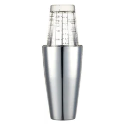 Kitchen Craft SHAKER Cocktail Inox + Verre Gradué 400ml Avec Recettes KitchenCraft