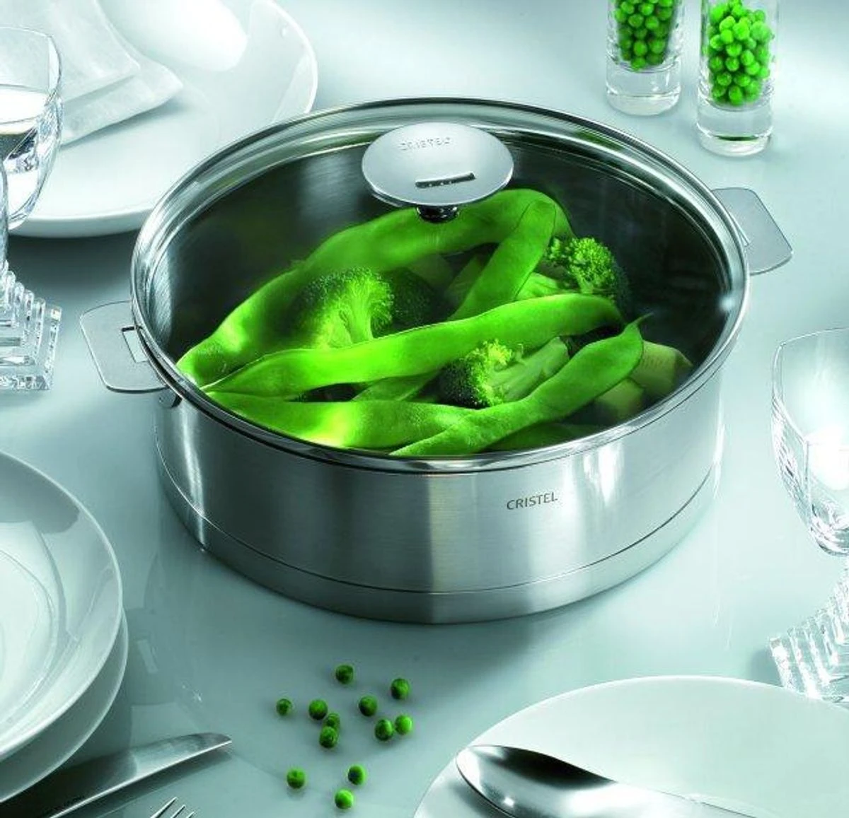 STRATE Sauteuse Amovible Inox Corps L CRISTEL 1 STRATE Sauteuse Amovible Inox Corps L CRISTEL