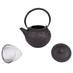 Théière En Fonte émaillée OCTO 1 L Noir