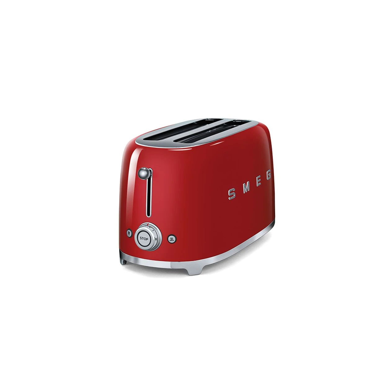 Toaster 2 Fentes Long Grille Pain Années 50 SMEG Rouge 1 Toaster 2 Fentes Long Grille Pain Années 50 SMEG Rouge
