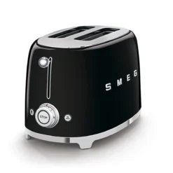 Toaster 2 Tranches Grille Pain Années 50 SMEG Noir -Maison Cuisine Série toaster 2 tranches grille pain annees 50 smeg noir 2