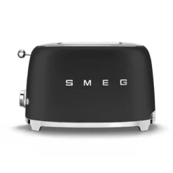 Toaster 2 Tranches Grille Pain Années 50 SMEG Noir Mat -Maison Cuisine Série toaster 2 tranches grille pain annees 50 smeg noir mat 3