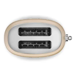 Toaster 2 Tranches Grille Pain Années 50 SMEG Or Mat -Maison Cuisine Série toaster 2 tranches grille pain annees 50 smeg or mat 4