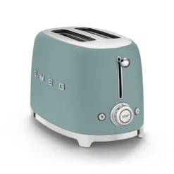 Toaster 2 Tranches Grille Pain Années 50 SMEG Vert émeraude Mat -Maison Cuisine Série toaster 2 tranches grille pain annees 50 smeg vert emeraude mat 6