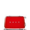 Toaster 4 Fentes Grille Pain Années 50 SMEG Rouge