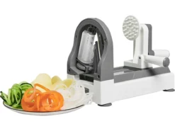 Touret Coupe Légumes SPIRALE Ménager Plastique 4 Coupes Bron Coucke