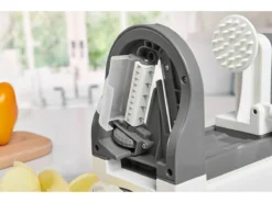 Touret Coupe Légumes SPIRALE Ménager Plastique 4 Coupes Bron Coucke -Maison Cuisine Série touret coupe legumes spirale menager plastique 4 coupes bron coucke 3