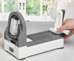 Touret Coupe Légumes SPIRALE Ménager Plastique 4 Coupes Bron Coucke -Maison Cuisine Série touret coupe legumes spirale menager plastique 4 coupes bron coucke 4