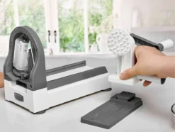 Touret Coupe Légumes SPIRALE Ménager Plastique 4 Coupes Bron Coucke -Maison Cuisine Série touret coupe legumes spirale menager plastique 4 coupes bron coucke 5