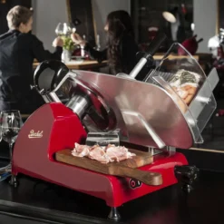 Trancheuse à Jambon électrique REDLINE 300 Rouge BERKEL -Maison Cuisine Série trancheuse a jambon electrique redline 300 rouge berkel 8
