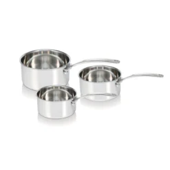 TRILUX Série De 3 Casserole Inox Trilaminé BEKA