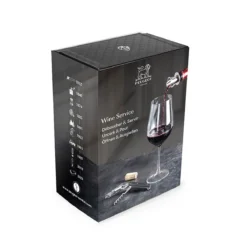 WINE SERVICE Coffret Tire Bouchon CLAVELIN Et Bec Verseur ARUM PEUGEOT -Maison Cuisine Série wine service coffret tire bouchon clavelin et bec verseur arum peugeot 2