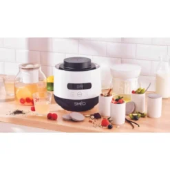 Yaourtière Fromagère Boissons Fermentées électrique SIMEO 4 Pots Céramique